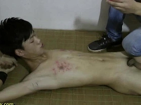 Slender straight lad gifted by a mentor, bound and spanked, wax play, and intense BDSM. Asian boy submits, pleasuring with expert skills, leaving him craving more. Witness the raw, intense power dynamics.