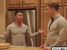 A well-known Asian gay star teamed up with an aspiring straight actor for an exhilarating scene. The straight guy eagerly indulged in raw sex, leaving the gay icon moaning in ecstasy.