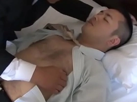 Chubby Japanese guy craving for a smooth body to grind against. He finds a hot, younger guy willing to fulfill his desires in a steamy, passionate encounter.