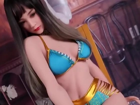 Indulge in a steamy rendezvous with a tantalizing Japanese sex doll, boasting a petite frame and alluring B cups. This ESDOLL model promises an unforgettable solo experience.