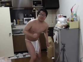 Japanese famous gay boy Simoyaka takes on the ice bucket challenge, stripping down to his underwear and getting drenched in freezing water, all captured for your viewing pleasure.