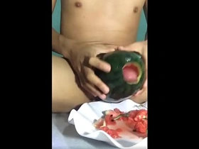 A steamy Vietnamese gay livestream takes a naughty turn as the cute streamer teases with a cucumber before pleasuring himself. The explosive climax leaves him breathless and satisfied.