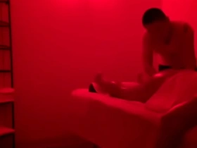 A soothing massage turns into a steamy encounter when the Asian masseur succumbs to his client's seductive advances. Their professional boundaries blur as they explore their mutual desires.