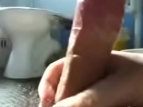 Soloboy indulges in self-pleasure, stroking his thick Asian catdicks. His hand skillfully works the shaft, building anticipation until he blows his load, leaving him satisfied and spent.