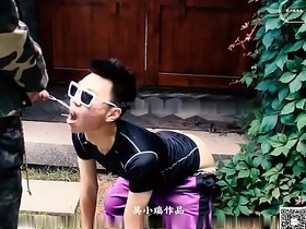 Young, obedient Asian boy gets kinky outdoors with his master. Slapped and ordered to piss, he's a perfect slave. A steamy gay scene with a surprising twist.