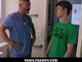 Doctor stepdad fuck teaches stepson anatomy in bathroom - felix maze, keith ryan