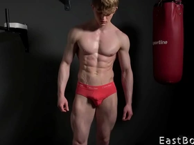 Casting - perfect muscular boy