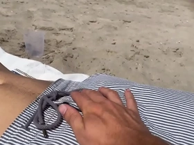 Would you suck my dick on the beach?