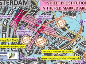 Amsterdam, netherlands, sex map, street map, massage parlours, brothels, whores, callgirls, bordell, freelancer, streetworker, prostitutes