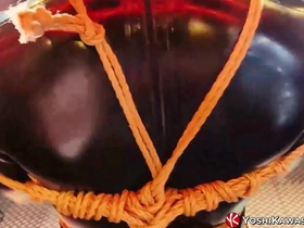 Yoshikawasaki's latest masterpiece features a Japanese stud bound and gagged, enduring a brutal fisting. Watch as he's dominated, peed on, and used as a plaything in this intense, hardcore BDSM spectacle.